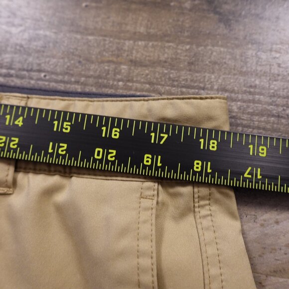 Columbia Cool Coil Omni-Shade Flex Shorts men's 38 khaki - Picture 8 of 10